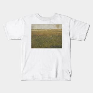 La Luzerne, Saint-Denis by Georges-Pierre Seurat Kids T-Shirt